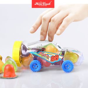 Cawan Jelly Mini manis buah-buahan dalam mainan kereta Mini yang baru